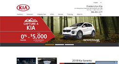 Desktop Screenshot of frederictonkia.com